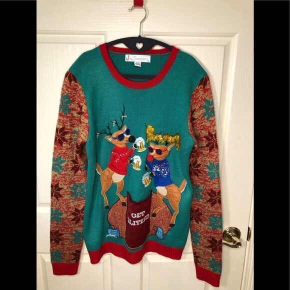 Jolly Sweaters Christmas sweater - Picture 1 of 3